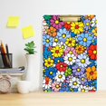 thumbnail image 2 of FORMRS Acrylic Clipboard with Low Profile Clip Standard A4 Letter Size, 12.5" x 9", Floral Fiesta, 2 of 8