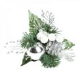 thumbnail image 1 of Final Clearance! 1/3/5 Pack Christmas Artificial Flowers Decoration Tree Ornament Fake Berry Bell Flower Branch For  Tree Home Decoration, 1 of 6