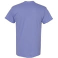thumbnail image 2 of Gildan - Camiseta básica de manga corta Modelo Heavy Cotton para hombre - 100% algodón gordo (Violeta), 2 of 2