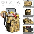 thumbnail image 5 of Travel Cooler Bag - Sunflower Camping Beer Cooler Backpack with Bottle Opener- Waterproof Insulated Picnic Backpacks - Cooler Bag for Beach, 5 of 6