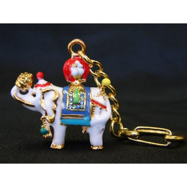 Feng Shui Import LLC 3921 Elephant Carrying Mani BaoZhu Amulet