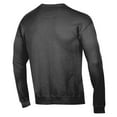 thumbnail image 3 of Men's ComfortWash Black Temple Owls Garment Dyed Fleece Crewneck Pullover Sweatshirt, 3 of 3