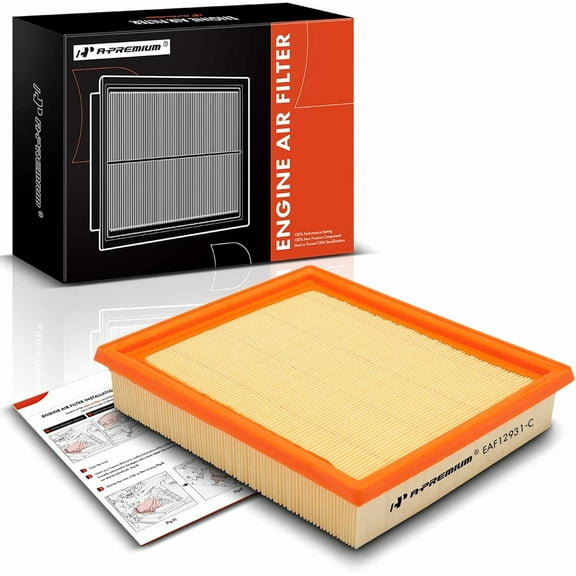 A-Premium Engine Air Filter Compatible with Nissan Pathfinder 2021-2023 & Infiniti QX60 2022-2023, 3.5L, Replace# 16546-6TA0A, PA99868