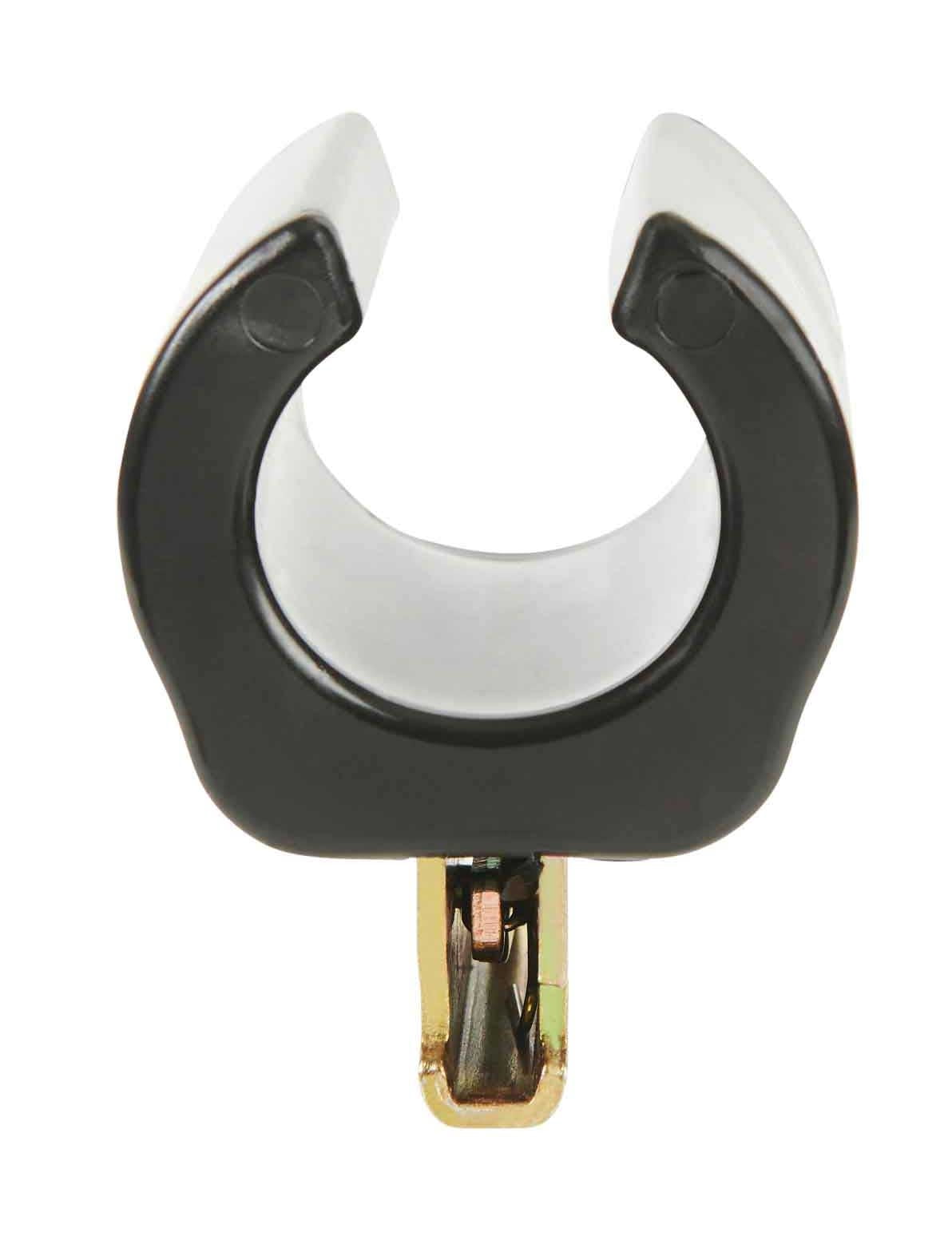 Mytee Products Tool Holder for E-Track and X-Track Systems Shovel/Tool Hanger Hook for Tools, Spades, Rakes, in Trucks, Trailers, and Warehouses with E Tracks (4 Pack)