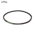 thumbnail image 3 of Uxcell 725mm Inner Girth 10mm Width Cogged V Belts Rubber Drive Belt for Power Transmission 2 Pack, 3 of 6