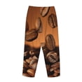 thumbnail image 5 of Haiem Coffee Beans Women's Pajama Pants Ultra Lightweight Pjs Bottoms Sleepwear Bottom Pants With Pocket Drawstring-X-Large, 5 of 7