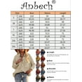 thumbnail image 2 of Anbech Women's Corduroy Button Down Shacket Vintage Long Sleeve Shirt Jacket Oversized Corduroy Blouses Coats, 2 of 2