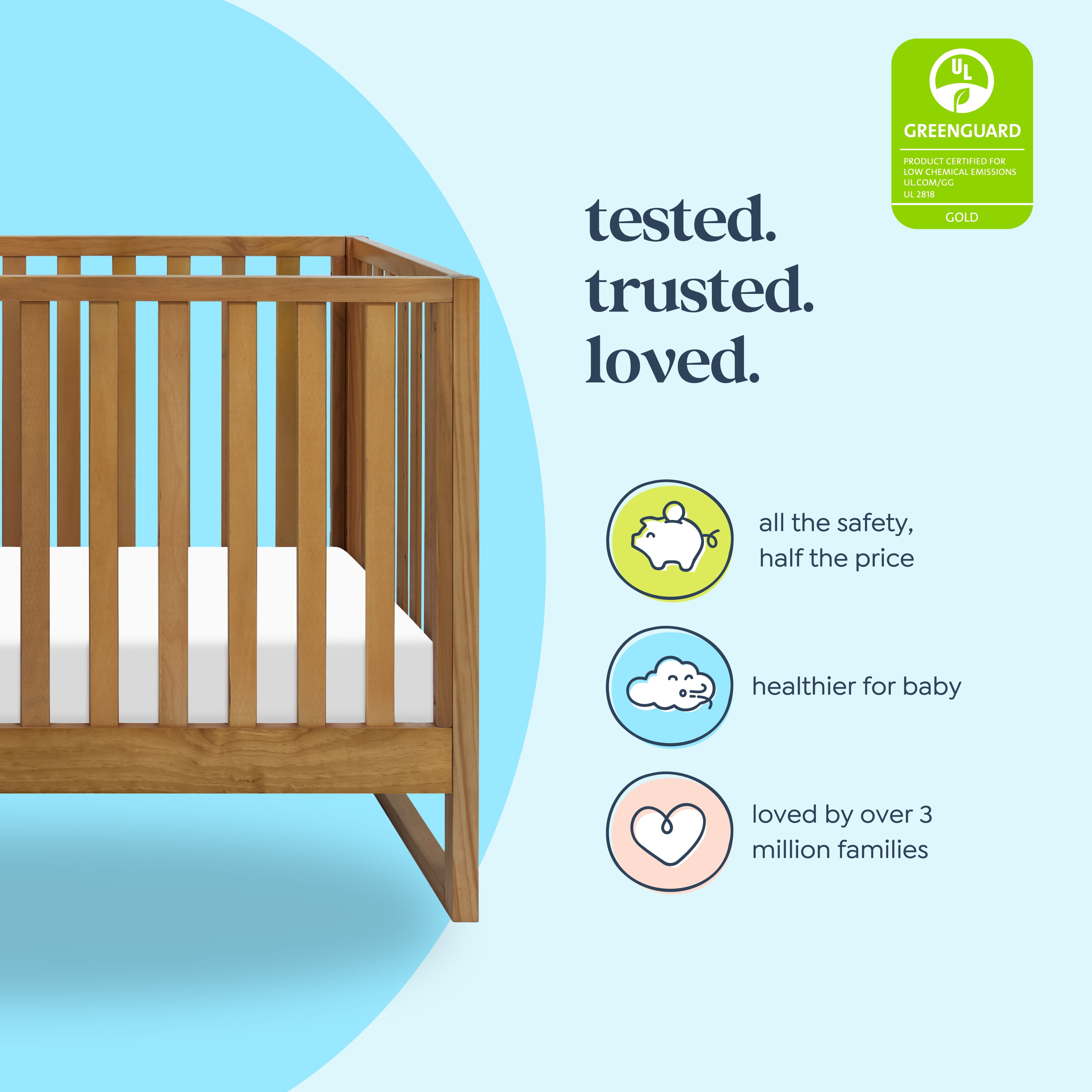 Davinci Hunter 3-in-1 Convertible Crib