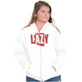 thumbnail image 4 of Arizona AZ Lazy Funny State Pride Zip Up Hoodie Men's Women's Brisco Brands S, 4 of 6