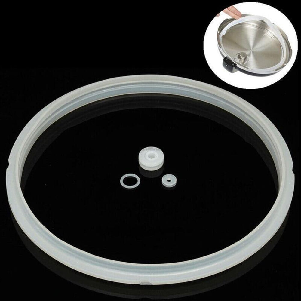 Amazon.com: 2Pcs Pressure Cooker Sealing Ring Pressure Cooker Replacement Ring  Pressure Cooker Parts cookware Accessories Silicone Cooker Ring Pressure  Pot Ring White Liner : Home & Kitchen
