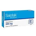 thumbnail image 3 of Salofalk Mesalazina 500 mg 10 supositorios, 3 of 4