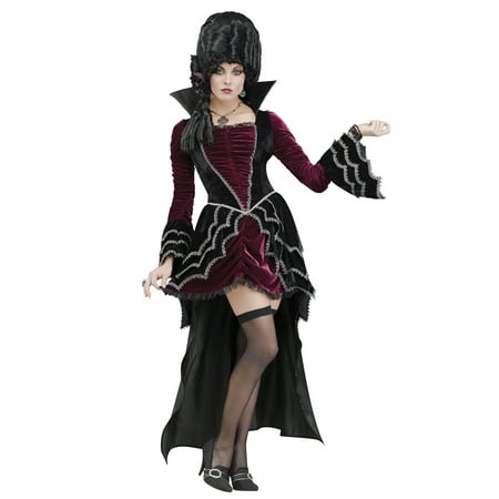 Sexy Steampunk Gothic Deluxe Victorian Gothic Vampiress Vampire Costume L
