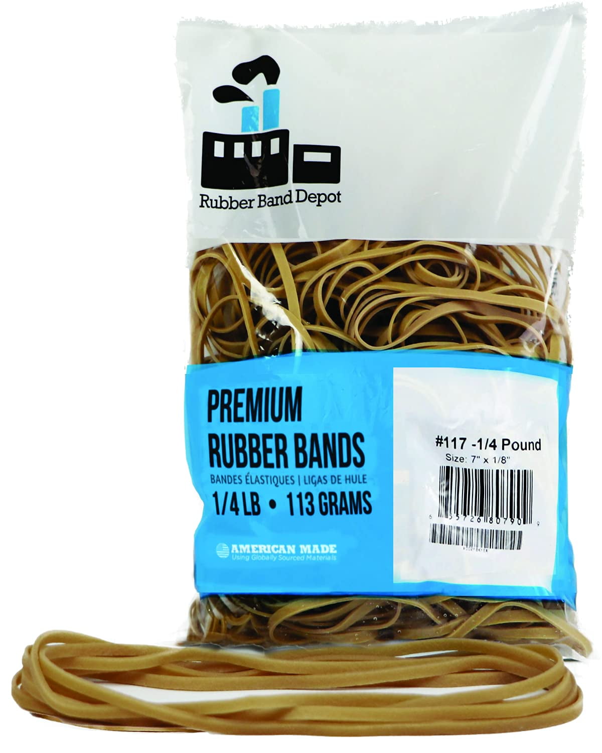 RUBBER BAND DEPOT THIN Rubber Bands, All Purpose Rubber Bands, Rubber