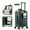 D 26inch, variant on 1pc 20/22/24/26 Inch Front Open Carry On Luggage - ABS+PC Hardshell Suitcase with Double Spinner Wheels, TSA Lock & Lightweight Design, Easy Maneuverability for Stress-Free Travel