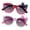 style2, variant on 2Pcs Baby Sunglasses,Efficient UV Protection Lenses Age 2-4, Non-Pressing on Nose