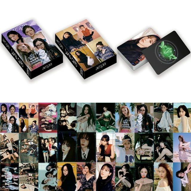 30PC/Set Kpop Lomo Cards Photo Album Korean Girl Group Postcard Mini Lomo Card Game Fans Collection Gift Toy Photocard Bookmarks Lomo Card 7