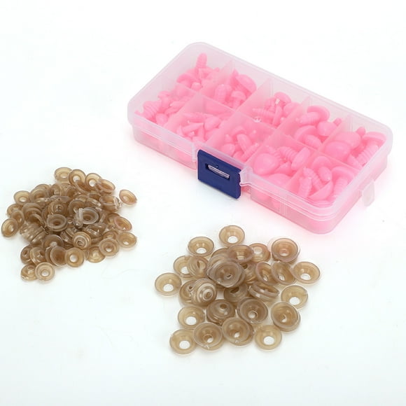 Long Service Life 100PCs DIY Accessory, Doll Nose, For Dolls Parent-Child Interaction Pink