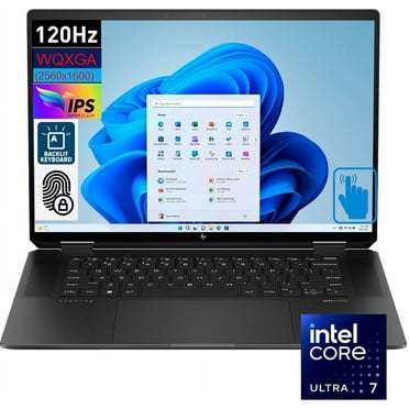 HP Spectre x360 2-in-1 Laptop 16.0in 120 Hz Touchscreen IPS WQXGA (14th Gen Intel Ultra 7-155H, 16GB LPDDR5X RAM, 2TB PCIe SSD, Intel Arc, Backlit KYB, FP Reader, 2 TB4, Win 11 Pro)
