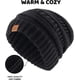 thumbnail image 3 of Market & Layne Beanie Gorro Negro Market & Layne Gorro, 3 of 5