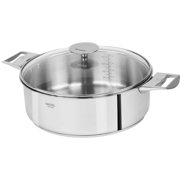 Cristel Casteline Stainless Steel 4 4/5 Quart Sautepan