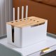 thumbnail image 2 of GOOHOCHY Caja de almacenamiento para enrutador, contenedor duradero para enrutador, caja organizadora de cables, caja de enchufe para enrutador, 2 of 8