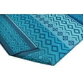 thumbnail image 4 of Erbanica 8' x 10' Tapis en Plastique Réversible Intérieur Extérieur Bleu Geometric, 4 of 6