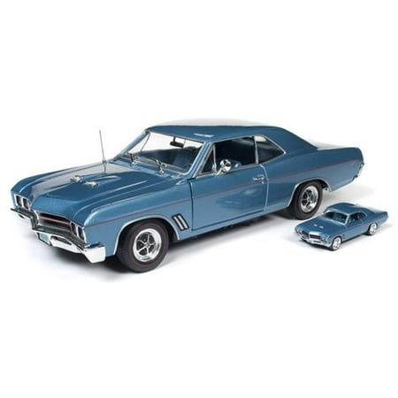 1967 Buick Gran Sport Hardtop Car Toys with Matching Auto World 1-64 1967 Buick, 14 Years (Worlds Best Sports Car)