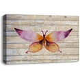 thumbnail image 1 of Idea4wall Vintage Canvas Wall Art Colorful Butterfly Canvas Prints for Home Wall Decor, 32"x48", 1 of 5
