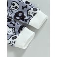thumbnail image 7 of Newborn Baby Boys Girls Halloween Outfits Ribbed Long Sleeve Sweatshirt Crewneck Ghost/Skull Print Pullovers and Pants Sets, 7 of 7