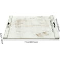 thumbnail image 2 of Board Stove Cover, Wooden Stove Top Covers for Electric Stove & Gas Burner with Handles, Stove Burner Covers Decorative Tray for Kitchen (White, 21.65''x30.3''), 2 of 8