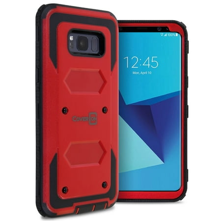 CoverON Samsung Galaxy S8 Plus Case, Tank Series Hard Protective Armor Phone Cover