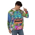 thumbnail image 4 of My Singing Monsters Men's Hoodie With Color Drawstrings Sweatshirt Hooded Pullover Print Winter Coat Jacket Xx-Large, 4 of 9