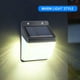 thumbnail image 5 of Paquete de 2 luces de jardín solar para exteriores con sensor corporal, luces de seguridad LED de 72x40x94 mm, IP65 a prueba de agua, tiempo de trabajo de 8-12 horas, sensor de movimiento, encendido, 5 of 7