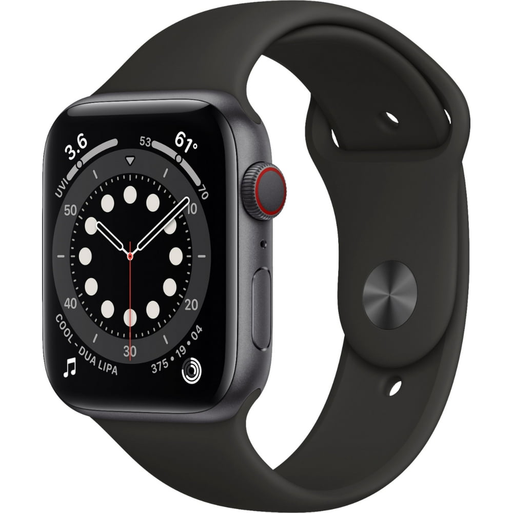 apple watch se gps 44mm space gray aluminum case