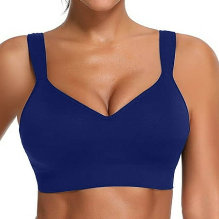 

5 packs * Women s Bra Gathered Sports Closed No Button Underwear Without Steel Ring bra