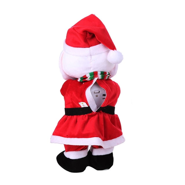A Animated Singing Santa Claus Toy Musical Christmas Decoration Interactive Doll Size 63 Inches