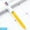 Yellow, variant on Office Study Stationery Multi-color Pen Four In One Press Hand Account Key Line Marking Pen Plastic Ballpoint Pen 2ml(Black)