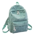 thumbnail image 3 of ibiyuan Student Backpack Unisex Portable Bookbag Set with Multi-Pockets Cute Bow Back To School Supplies Travel, Work, Office, Business,One Size,Green, 3 of 9