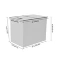 thumbnail image 3 of 115L Rectangle Ice Chest Cooler Camping Picnic Sport Drink Outdoor Party, 3 of 16
