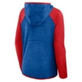 thumbnail image 3 of Women's Fanatics Royal/Red Buffalo Bills Redzone End Around Pass Raglan Full-Zip Hoodie, 3 of 3