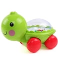 thumbnail image 1 of QJUHUNG Baby Crawling Toy Poppity Pop Turtle Push-Along Vehicle With Ball Popping Sounds, 1 of 5