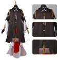 thumbnail image 4 of Disfraz de Honkai Star Rail para mujer, traje de Cosplay de juego Honkai Himeko, vestido de noche Sexy, peluca de Cosplay con hebilla roja, 4 of 4