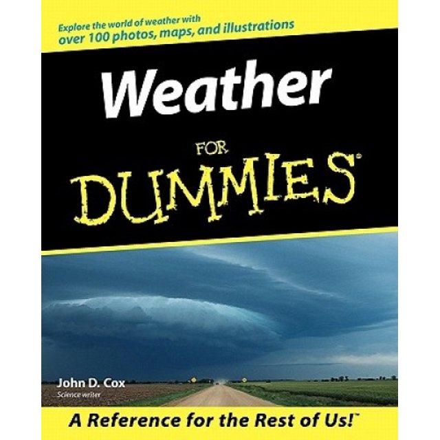 Wiley Publishing 137010 Weather for Dummies - John D. Cox