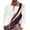 Pink-1, variant on Men's Shirt Long Sleeve Quarter Button Lapel Collar Print Pullover Loungewear Pink-1 M