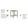 thumbnail image 4 of Homestyles Table Bistro Haute en Bois pour Extérieur avec Finition Résistante aux UV, Gris (1 Unité), 4 of 21