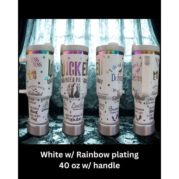 Star Mug Wicked For Good Tumbler - Tumbler With Handle, To-Go Coffee Mug 40oz