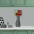 thumbnail image 4 of Carolines Treasures 7212TH68 Airedale Terrier with lady in the kitchen Leash or Key Holder Triple multicolor, 4 of 4