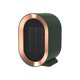 thumbnail image 1 of Calentador de ventilador de cerámica pequeño móvil de 1200 W Enfriador de ahorro de energía para baño y oficina Calentador portátil con filtro de aire - Verde,--, 1 of 2