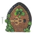thumbnail image 2 of Porte de Fée en Résine, Accessoires de Jardin de Fées, Porte de Jardin de Fées Miniature avec Vis, Déco de Jardin de Fées pour Mur Extérieur en Forme de Souche d'Arbre, 2 of 7