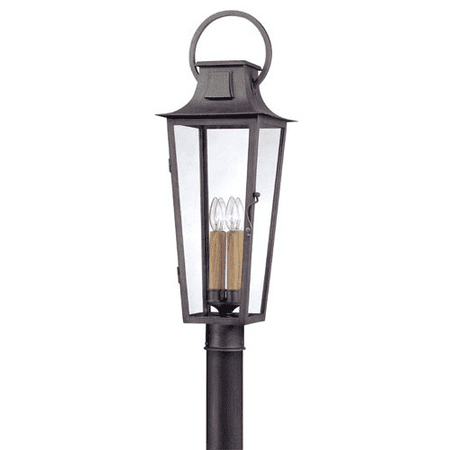 Outdoor Post 4 Light With Aged Pewter Finish Hand Worked Iron Outdoor Post 4 Light With Aged Pewter Finish Hand Worked Iron Material Candelabra 10 Inch
